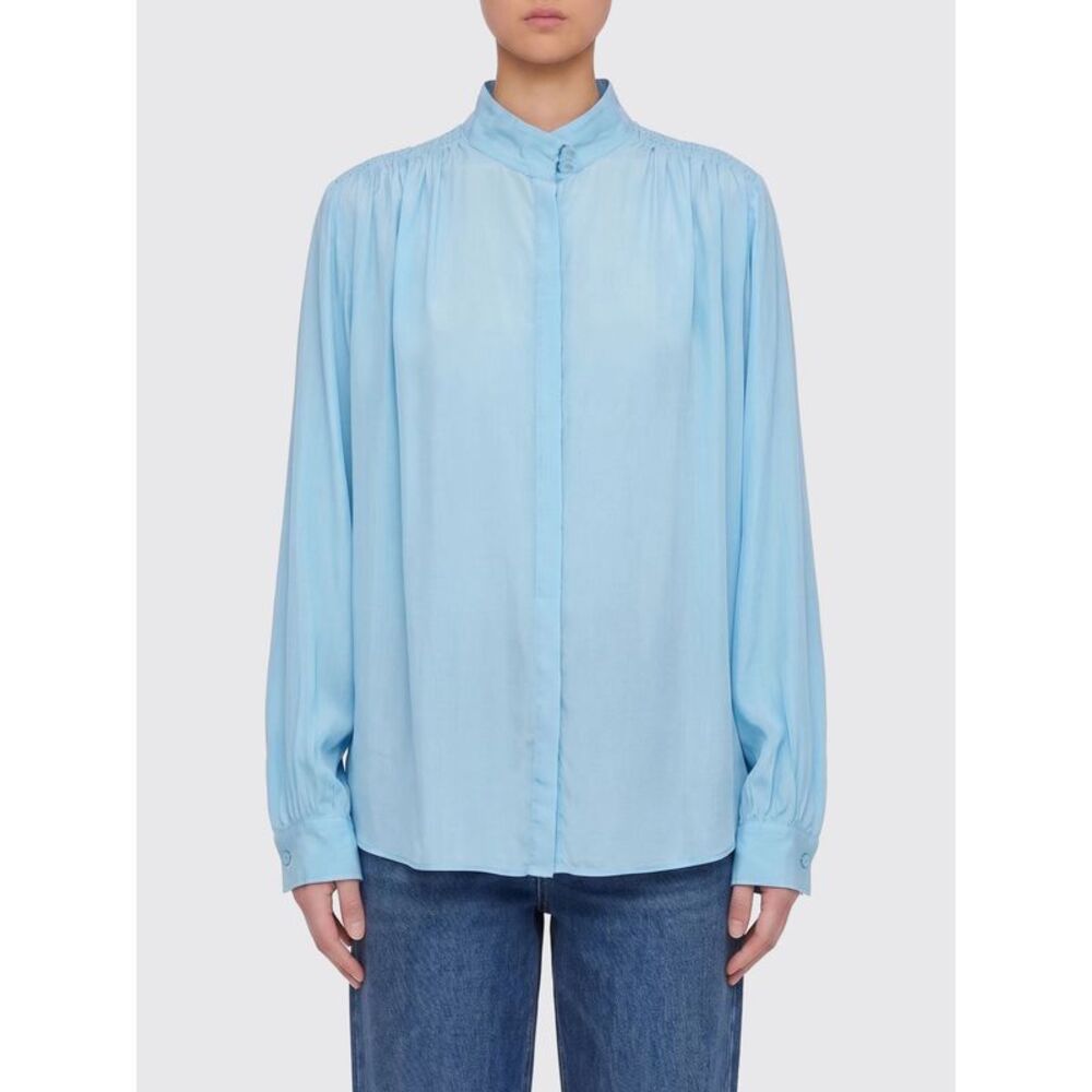 Forte Forte Shirt Woman Gnawed Blue